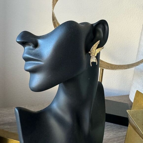 Bohemian bird earrings A1119 - Picture 5 of 5